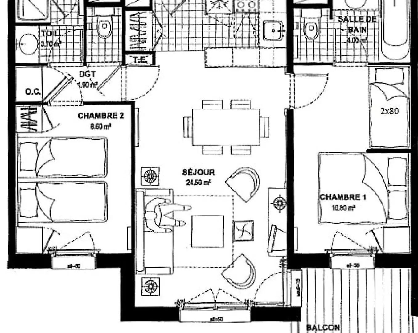 Residence Les Arcs 1950 Le Village - Maeva Home - Appartement 3 Pieces 6 Personnes Prestige Mae-4069 부르생모리스